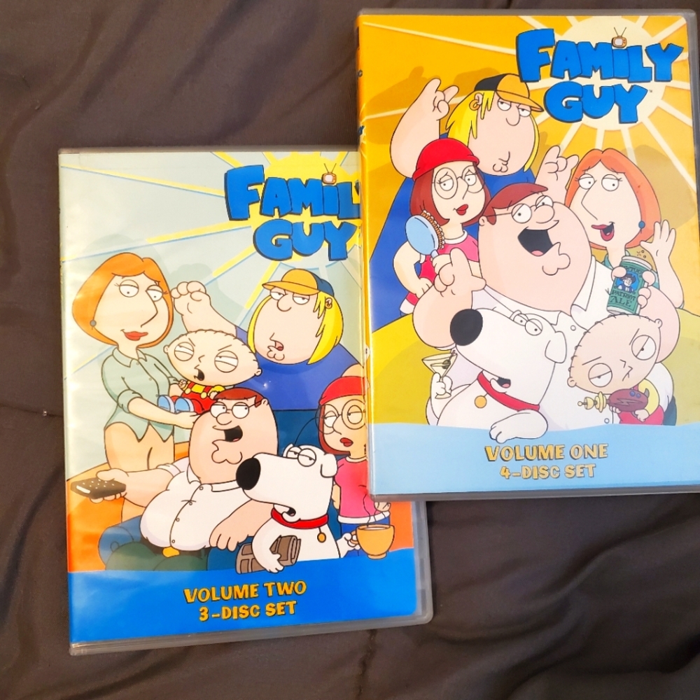 Family Guy volume 1 and 2